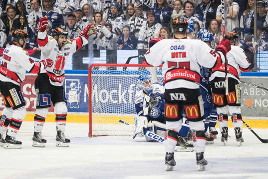 Örebros Anders Eriksson och Martin Johansson och Johan