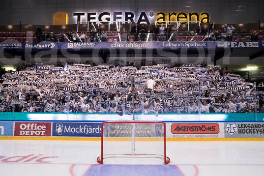 Leksands superstars innan ishockeymatchen i SHL mellan
