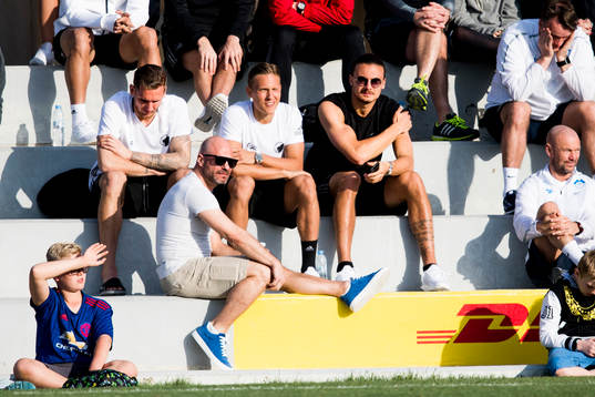FC Köpenhamns målvakt Robin Olsen, Ludwig Augustinsson