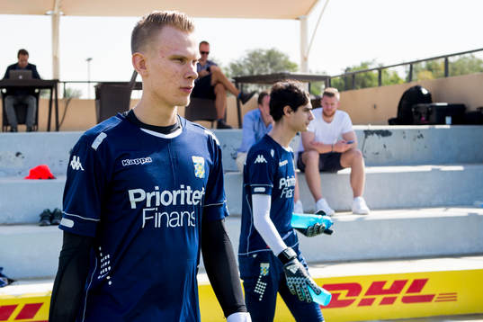 IFK Göteborgs målvakt Pontus Dahlberg och målvakt Tom