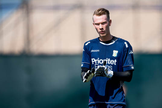 Målvakt Pontus Dahlberg