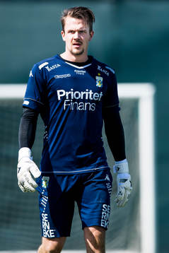 Målvakt Erik Dahlin