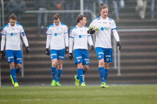 Helsingborgs Jesper Lange deppar