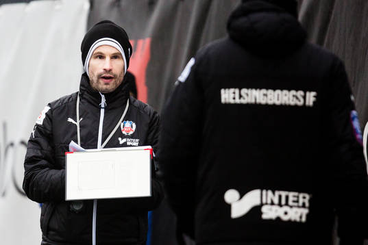 Helsingborgs assisterande tränare Christoffer Andersson