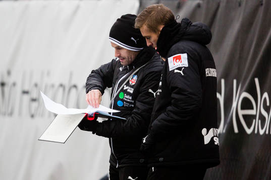 Helsingborgs assisterande tränare Christoffer Andersson