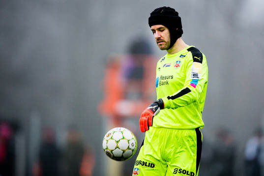 Helsingborgs målvakt Matt Pyzdrowski