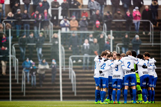 Helsingborgs spelare samlade