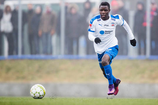 Helsingborgs Erik Kitolano