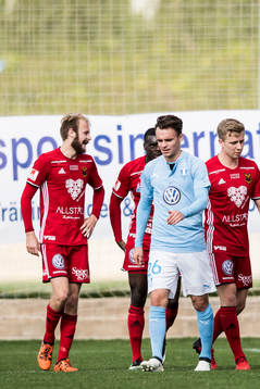 Malmö FFs Andreas Vindheim deppar