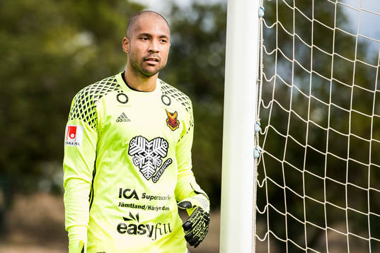 Östersunds målvakt Aly Keita