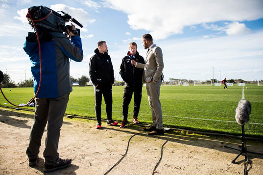 Malmö FFs tränare Magnus Pehrsson och Östersunds