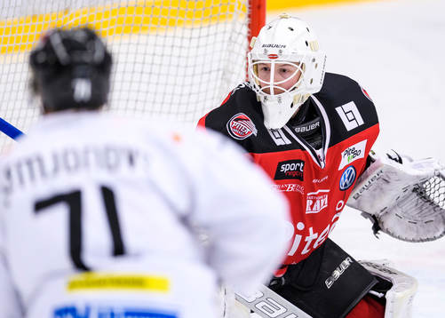 Piteås målvakt Joel Vännström