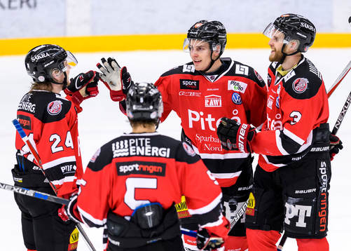 Piteås Marcus Sandström (m) jublar