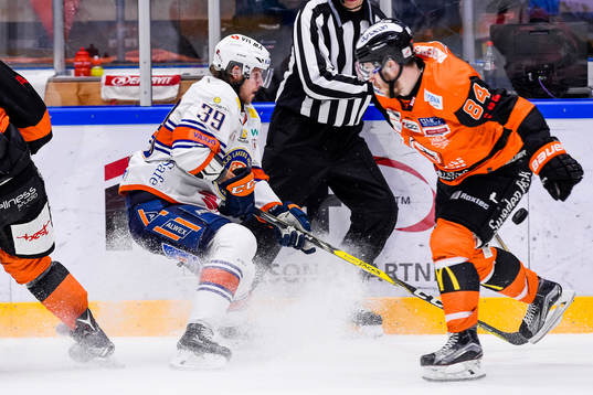 Växjös Calle Rosén och Karlskronas Jimmy Andersson