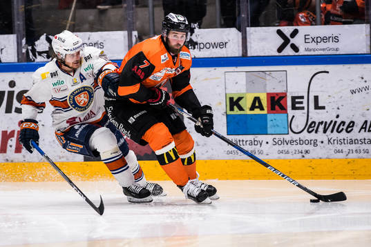 Växjös Erik Josefsson  och Karlskronas Mattias Karlsson