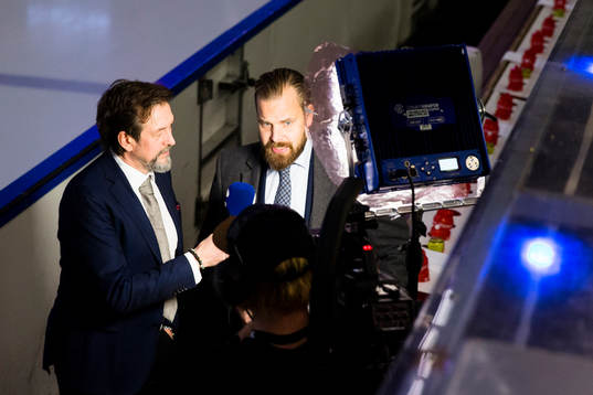 Cmores Åke Unger och Sanny Lindström