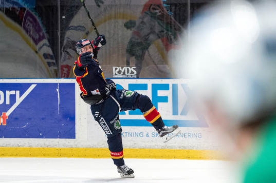 Djurgårdens Daniel Brodin jublar