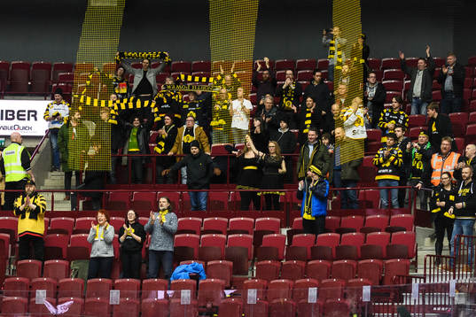 Skellefteås supporters jublar