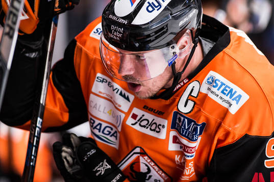 Karlskronas Morten Madsen i båset