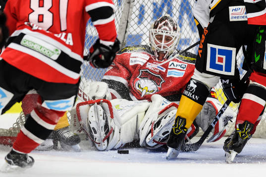 Malmö Redhawks målvakt Oscar Alsenfelt