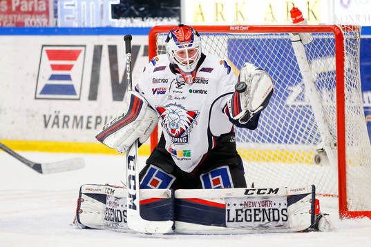Linköpings målvakt Marcus Högberg