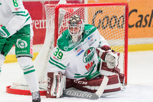 Rögles målvakt Anders Lindbäck i mål