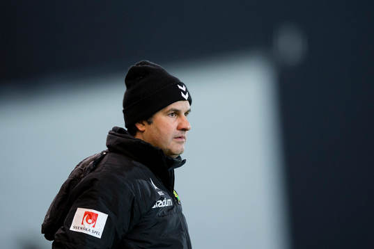GAIS tränare Benjamin Westman