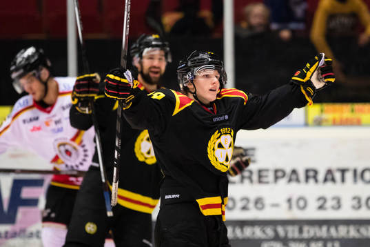 Brynäs Daniel Mannberg jublar