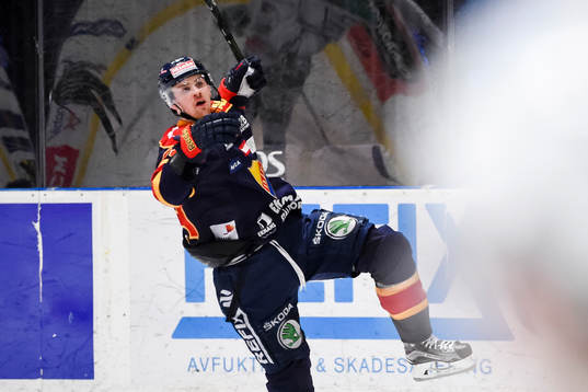 Djurgårdens Daniel Brodin jublar
