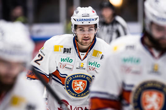 Växjös Arvid Lundberg  jublar