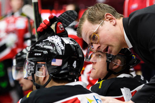 Malmö Redhawks assisterande tränare Martin Filander