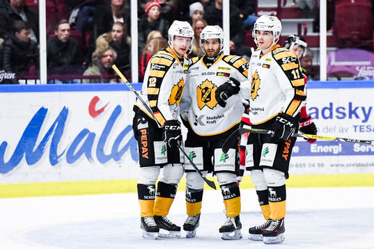 Skellefteås Adam Pettersson , Andrew Calof och Henrik