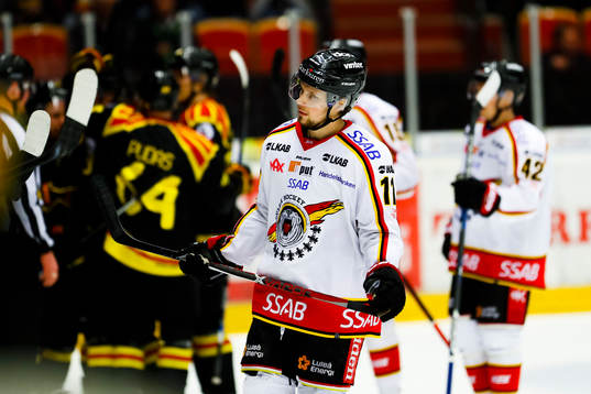 Luleås Petter Emanuelsson deppar