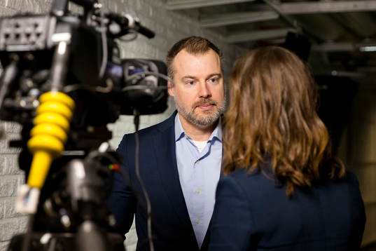 Sveriges förbundskapten Rikard Grönborg
