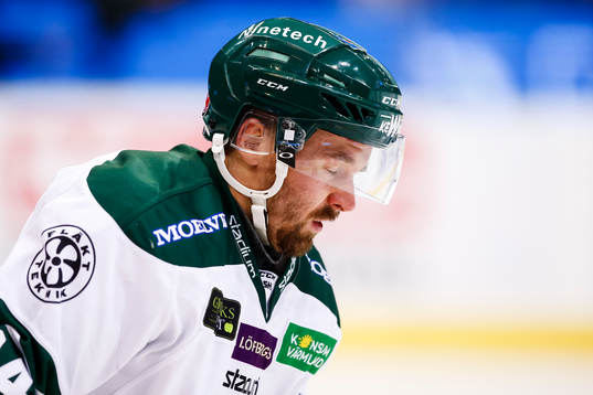 Färjestads Tomas Skogs har ont