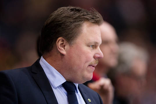 Färjestads tränare Leif Carlsson