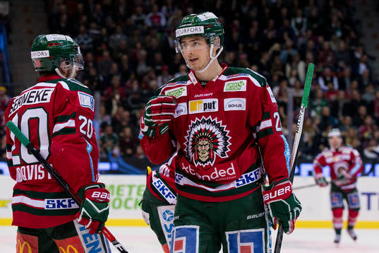 Frölundas Joel Lundqvist och Johan Sundström