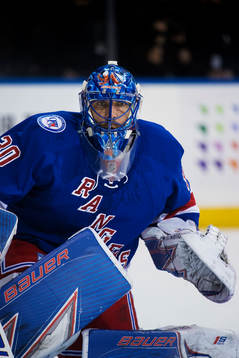 Rangers målvakt Henrik Lundqvist