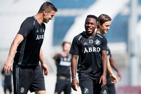 Eero Markkanen och Rickson Mansiamina