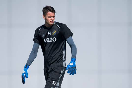 Målvakt Oscar Linnér