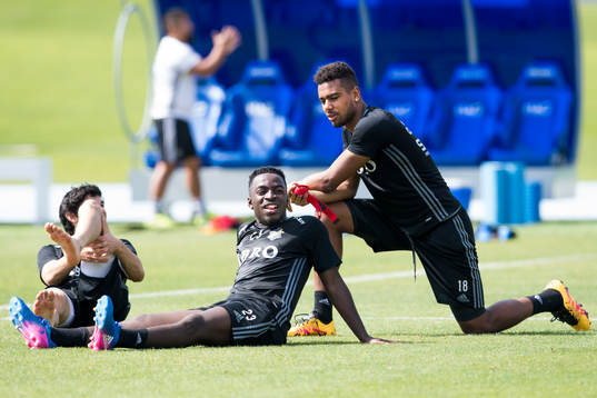 Rickson Mansiamina och Noah Sonko Sundberg