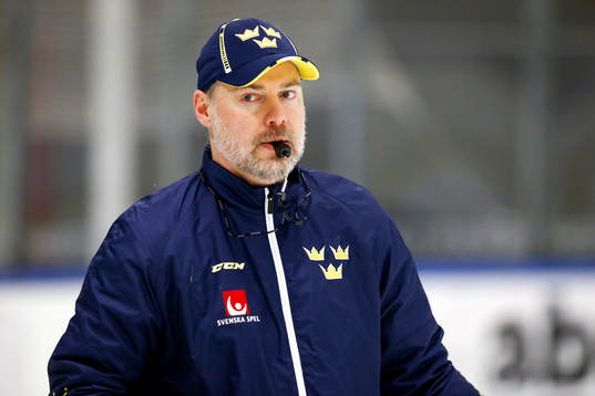 Sveriges förbundskapten Rikard Grönborg