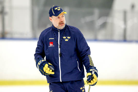 Sveriges förbundskapten Rikard Grönborg