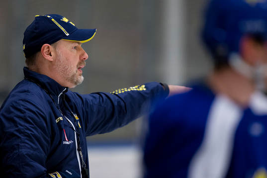 Sveriges förbundskapten Rikard Grönborg