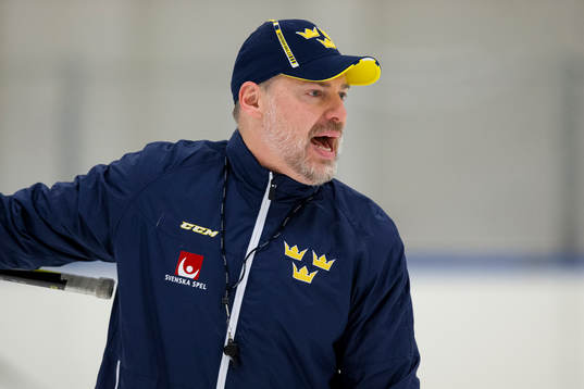 Sveriges förbundskapten Rikard Grönborg