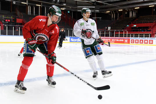 Frölundas Rasmus Dahlin och Patrik Carlsson