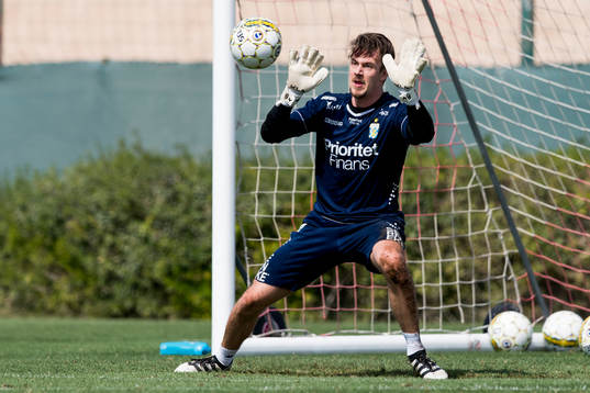 Målvakt Erik Dahlin