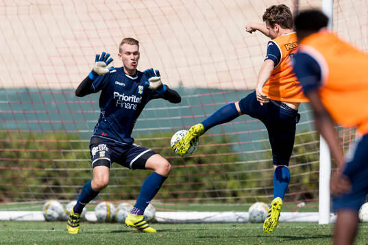 Målvakt Pontus Dahlberg