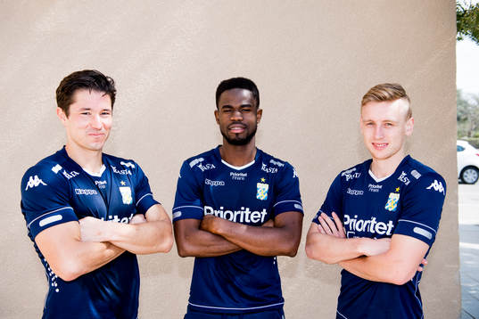 David Boo Wiklander, Abdul Razak och Sebastian Ohlsson