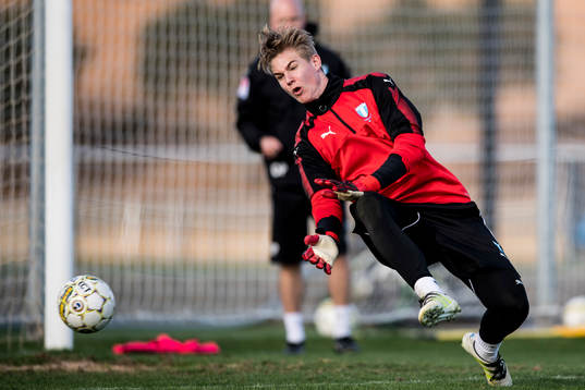 Målvakt Mathias Nilsson